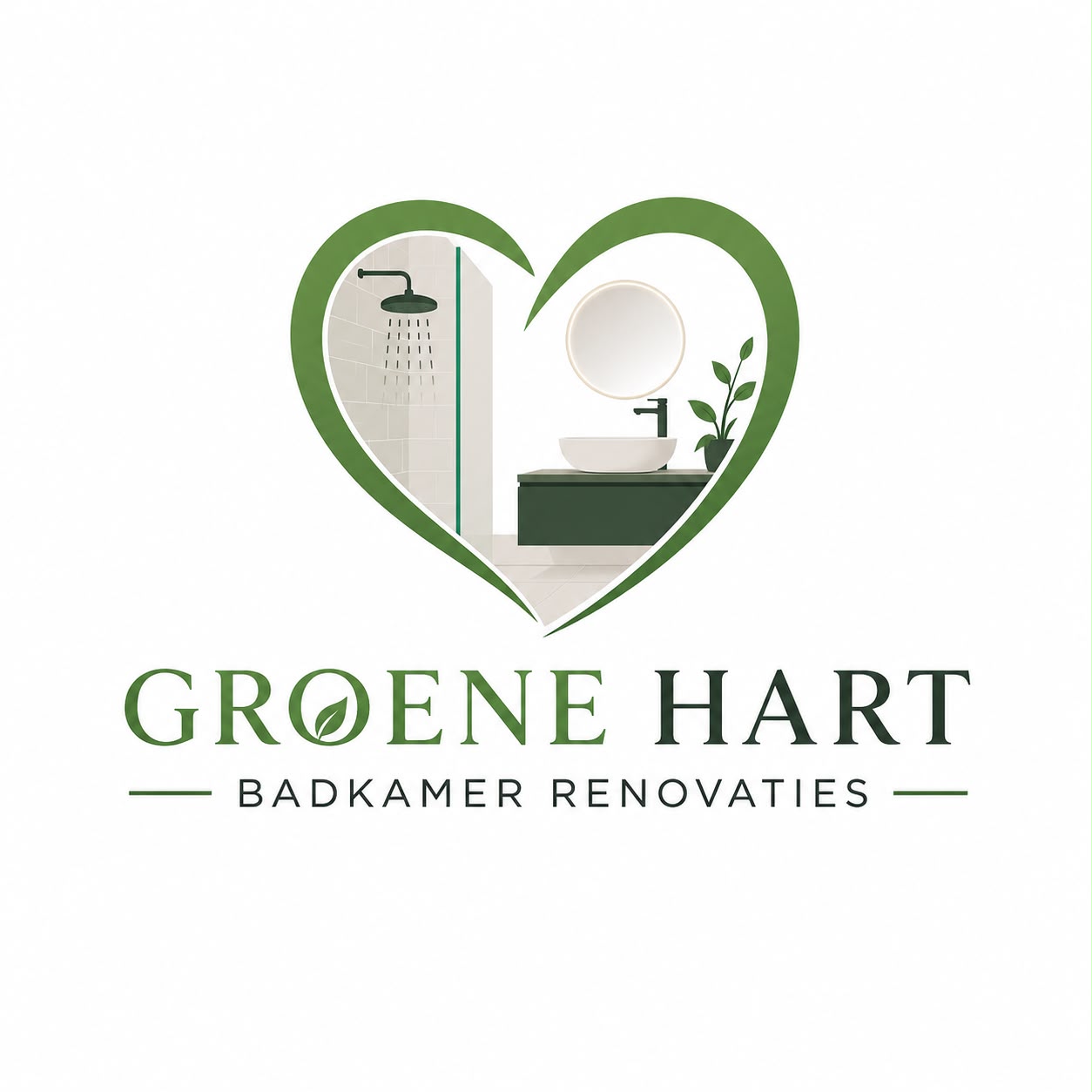 Logo Groene Hart Badkamer Renovaties